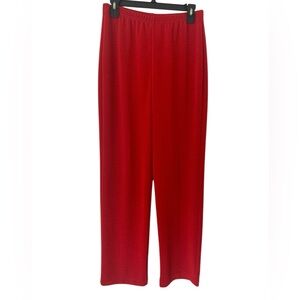 Chico's Vibrant Red Women's Trousers